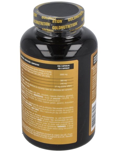 Omega+ 90Perlas de Gold Nutrition