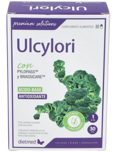 Ulcylori 30Cap. de Dietmed