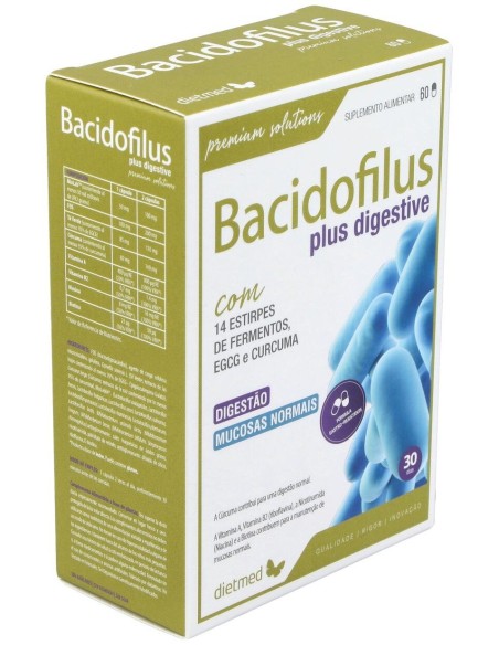 Bacidofilus Plus Digestive 60Cap. de Dietmed