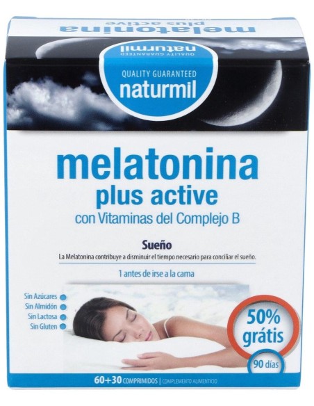 Melatonina Plus Active 1,9Mg. 60+30Comp. de Dietmed