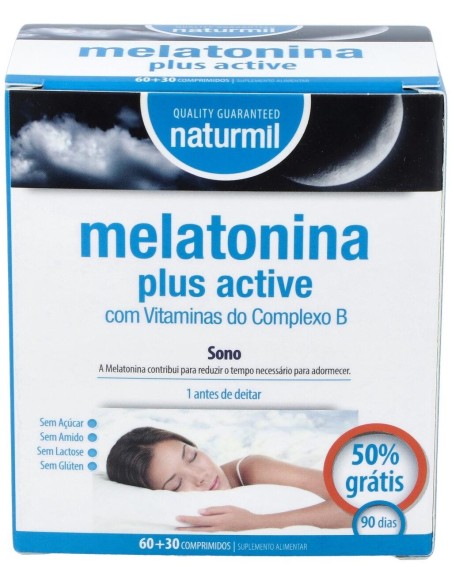 Melatonina Plus Active 1,9Mg. 60+30Comp. de Dietmed