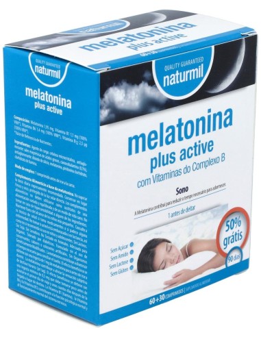 Melatonina Plus Active 1,9Mg. 60+30Comp. de Dietmed