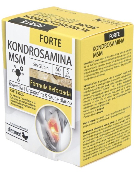 Kondrosamina Msm Forte 60Comp. de Dietmed
