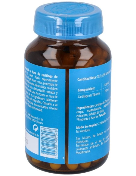 Cartilago De Tiburon 750Mg. 90Cap. de Dietmed
