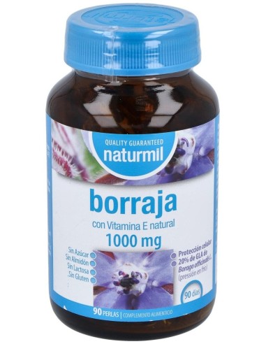 Borraja 1000Mg. 90Perlas de Dietmed