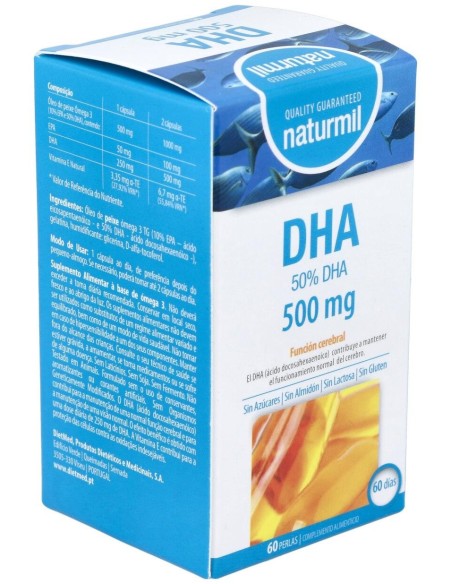 Dha 500Mg. 60Perlas de Dietmed
