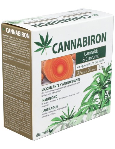 Cannabiron 30Cap+30Comp. de Dietmed