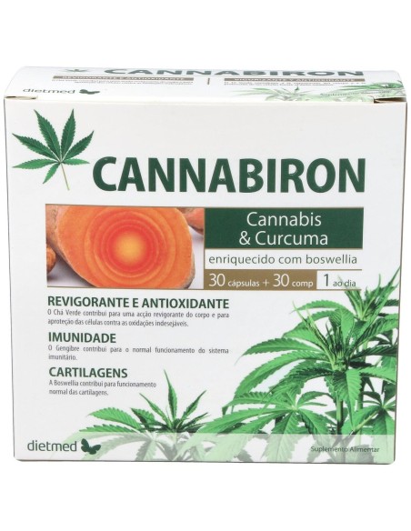 Cannabiron 30Cap+30Comp. de Dietmed