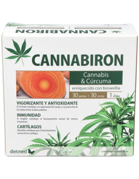 Cannabiron 30Cap+30Comp. de Dietmed