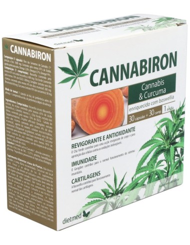 Cannabiron 30Cap+30Comp. de Dietmed