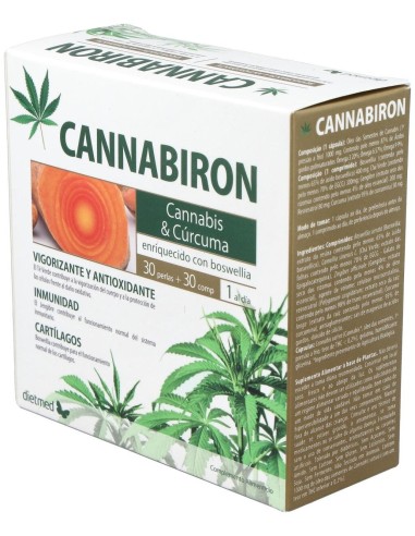 Cannabiron 30Cap+30Comp. de Dietmed