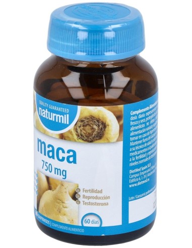 Maca 750Mg. 60Comp. de Dietmed