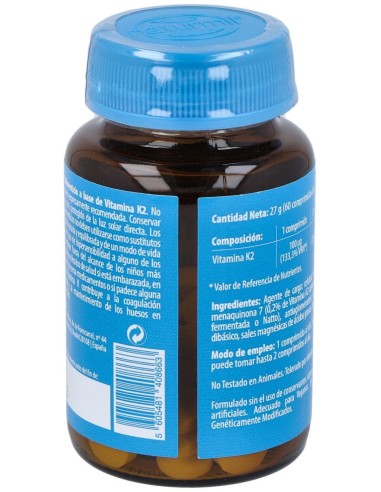 Vitamina K2 60Comp. de Dietmed