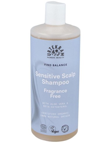Fragance Free Champu Cuero Cabell Sensible 500M de Urtekram