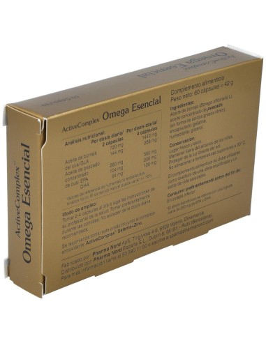 Activecomplex Omega Esencial 60Perlas de Pharma Nord