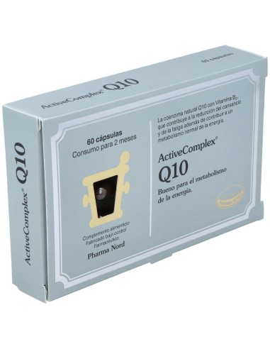 Activecomplex Q10 30Mg. (Quinona) 60Cap. de Pharma Nord