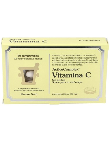 Activecomplex Vit.C Ascorbato Calcico 60Comp. de Pharma Nord