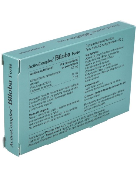 Activecomplex Biloba Forte 60Comp. de Pharma Nord
