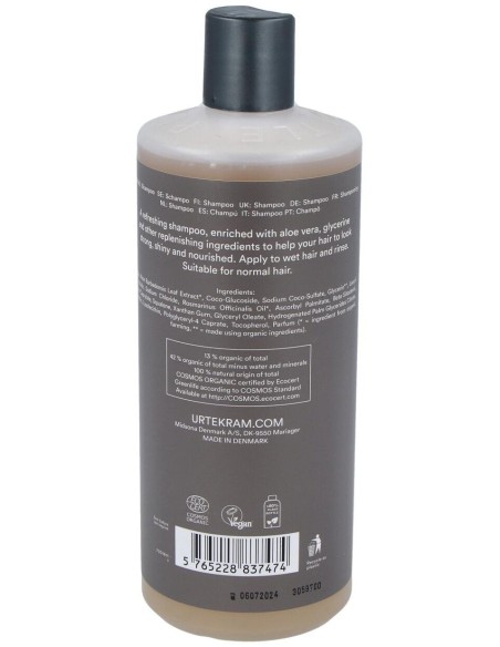 Champu Romero Cabello Fino 500Ml. Eco Vegan de Urtekram