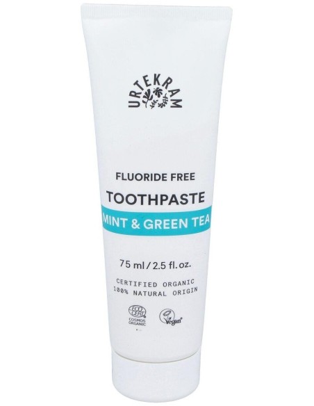 Dentifrico Menta-Te Verde 75Ml. Eco Vegan de Urtekram