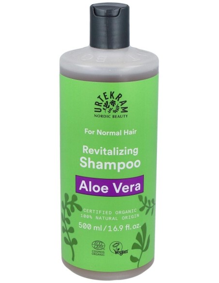Champu Aloe Vera Cabello Normal 500Ml. Eco Ve Gan de Urtekram