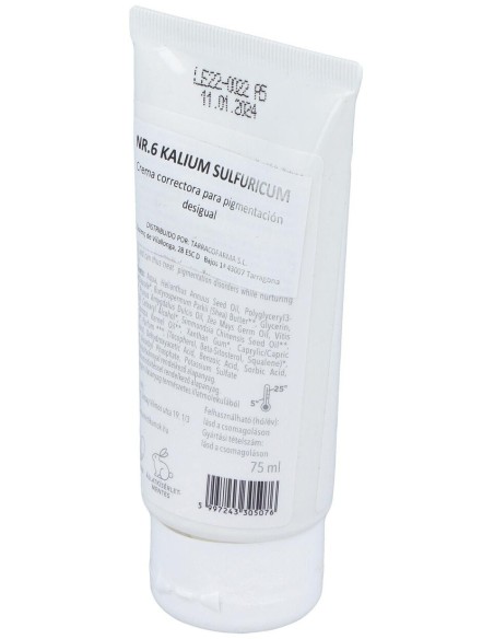 Schussler Natur Nº6 Kalium Sulfuricum Crema 75Ml. de Schussler Natur Cosmedics