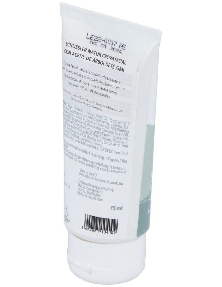 Schussler Natur Crema Facial Arbol Del Te 75Ml. de Schussler Natur Cosmedics