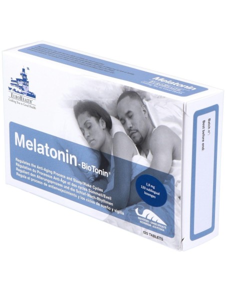 Melatonin Biotonin 1,9Mg.120Comp. Sub de Eurohealth
