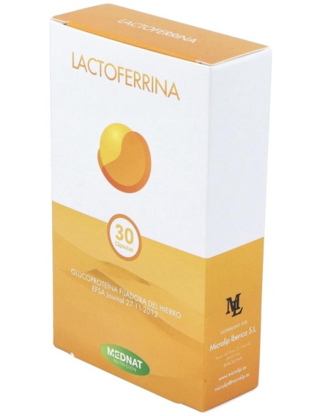 Lactoferrina 200Mg. 30Cap. de Mednat