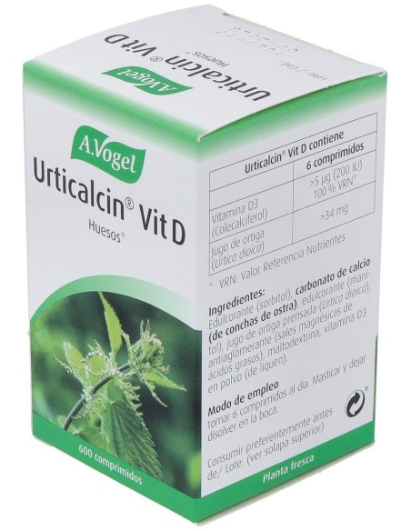 Urticalcin Vit. D 600Comp. de A.Vogel
