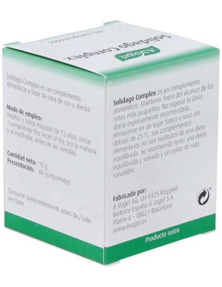 Solidago Complex 60Comp. de A.Vogel