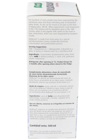 Molkosan 500Ml. de A.Vogel
