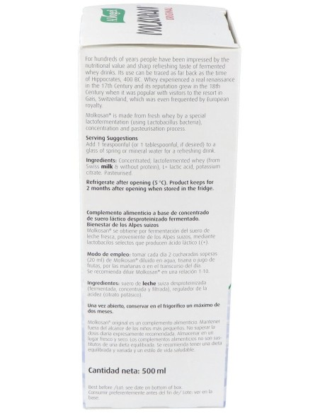 Molkosan Original Ml 500 de A.Vogel