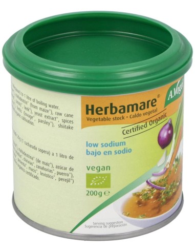 Herbamare Bouillon Bajo En Sodio Bote 200Gr. de A.Vogel
