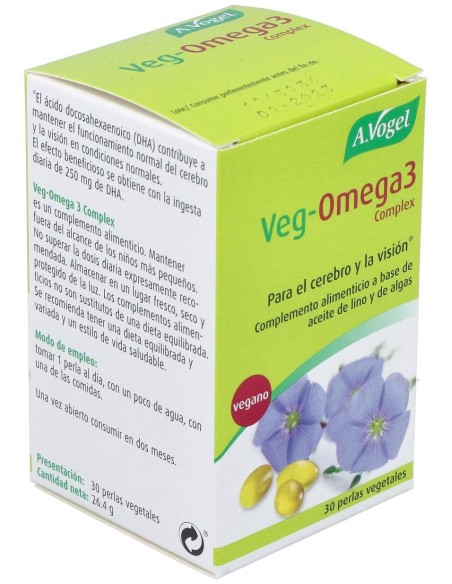 Veg-Omega 3 Complex 30Cap. de A.Vogel