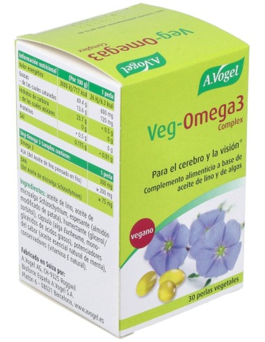 Veg-Omega 3 Complex 30Cap. de A.Vogel