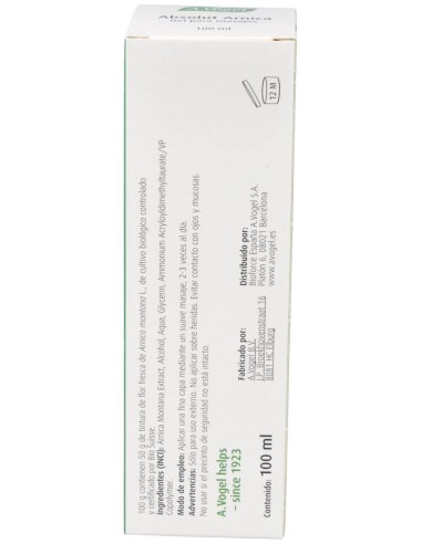 Absolut Árnica Gel Ml 100 de A.Vogel