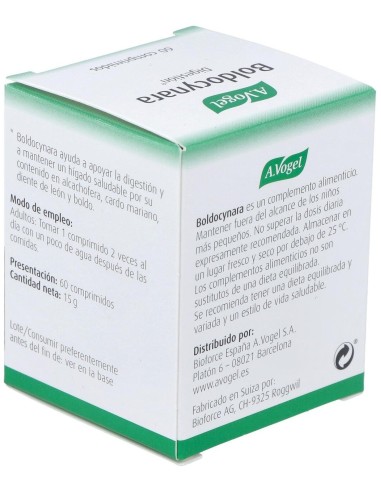 Boldocynara Comp. 60 de A.Vogel