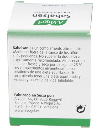 Sabalsan Cápsulas 30 de A.Vogel