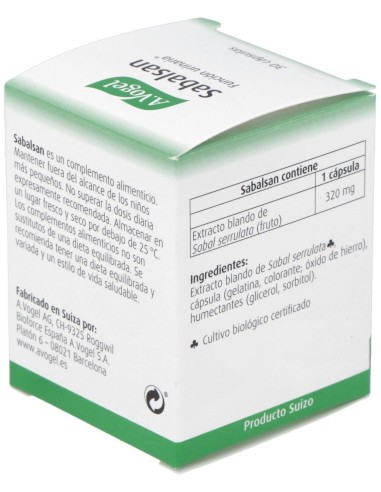 Sabalsan Cápsulas 30 de A.Vogel