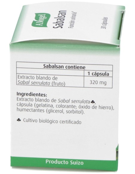 Sabalsan Cápsulas 30 de A.Vogel