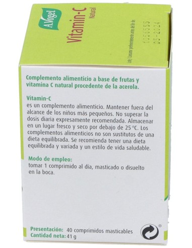 Vitamin-C Comp. 40 de A.Vogel