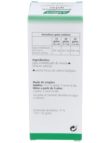 Avenaforce 100Ml. de A.Vogel