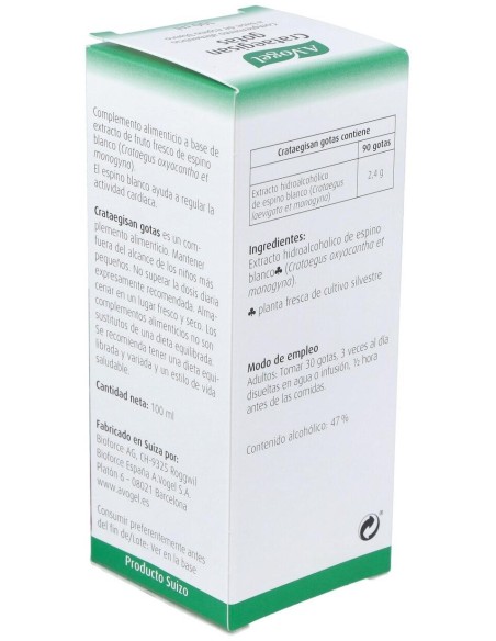 Crataegisan 100Ml. de A.Vogel