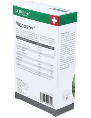 Menosoy 60Cap. Dr.Dunner de Salus