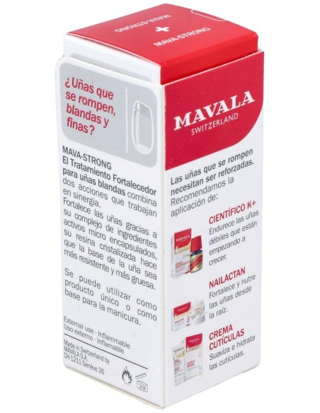 Mavala Mava-Strong Fortalecedor Uñas Blandas 10Ml. de Mavala