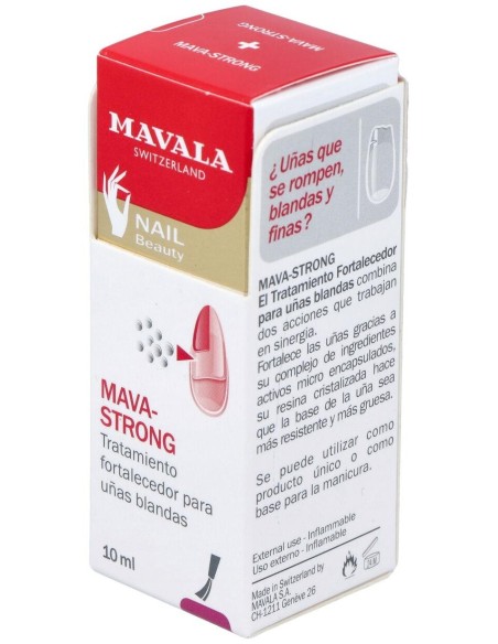 Mavala Mava-Strong Fortalecedor Uñas Blandas 10Ml. de Mavala