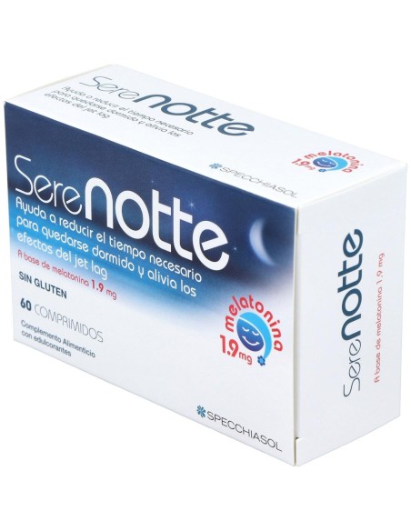 Melatonina 1,9Mg. (Serenotte) 60Comp.Mast. de Specchiasol