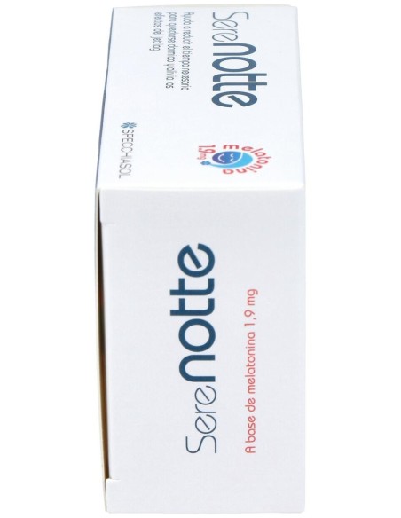 Melatonina 1'9 (Serenotte)-60 Masticables de Specchiasol