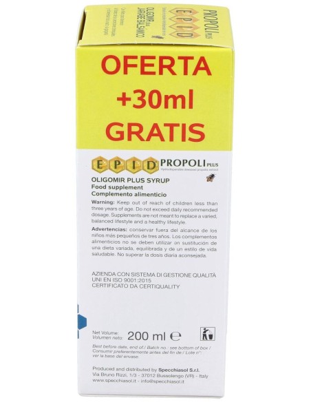 Oligomir Plus  200 Ml- Specchiasol de Specchiasol